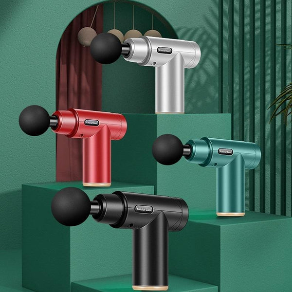 Fascia Mini Electric Muscle Fitness Relaxing Massager / Gun_Green Massagers