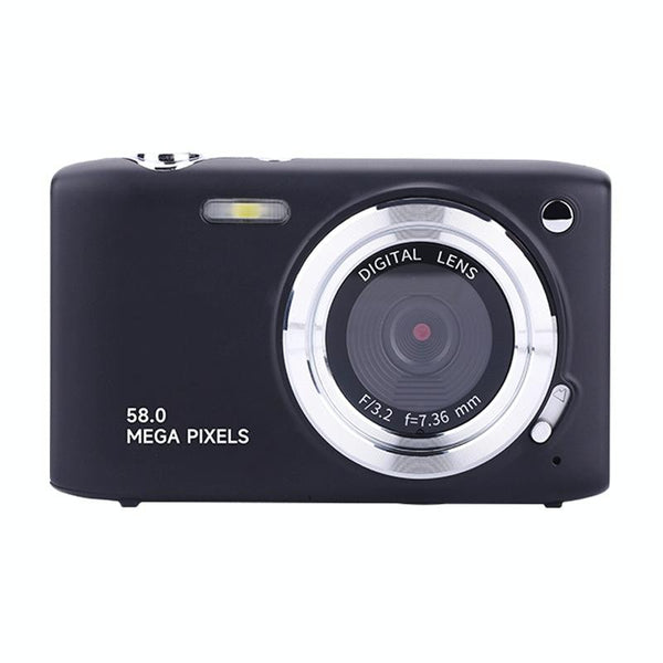 16X Zoom Hd Digital Camera With 2.88 Ips Screen_Black Digital Cameras