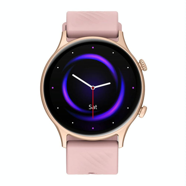 1.39 Inch Screen Ip68 Smart Watch Supports Voice Calling / Health Monitoring Pink Smart Watches
