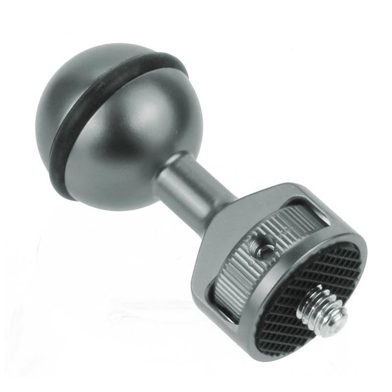 Universal 2.5 Centimetre Ball Head Clip For Action And Underwater Cameras Grey Other Camera & Photo Accs
