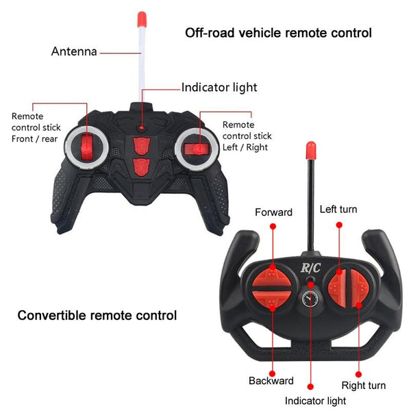 Remote Control Electric Car With Usb Charging For Kids Red Buggy Remote Controlled Toys