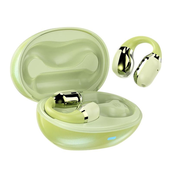 Zga Symphony Gs09s Air Conduction Tws Bluetooth Earphone Green Earbuds