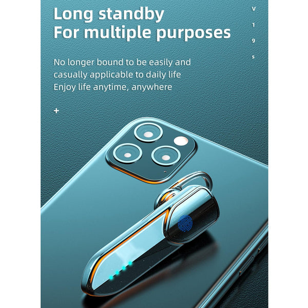 Business Style Bluetooth 5.0 Earphone With Fingerprint Touch Earbuds