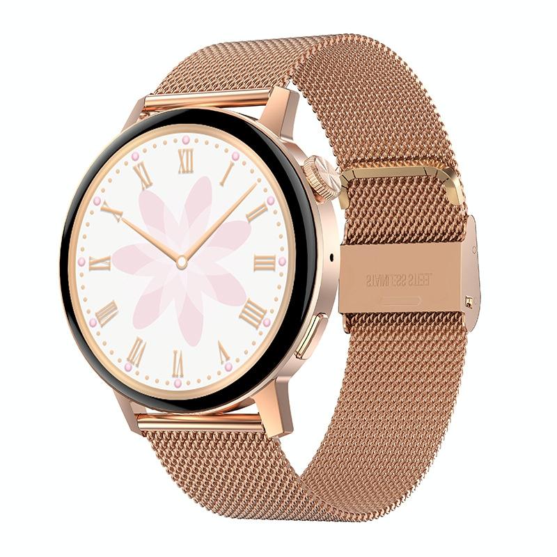 Smart Steel Watch With Colour Screen Gold Smart Watches