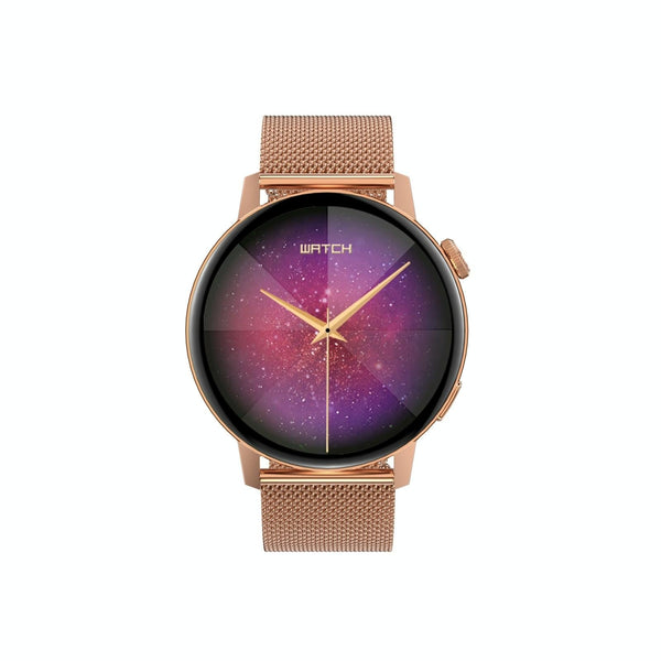 Smart Steel Watch With Colour Screen Gold Smart Watches