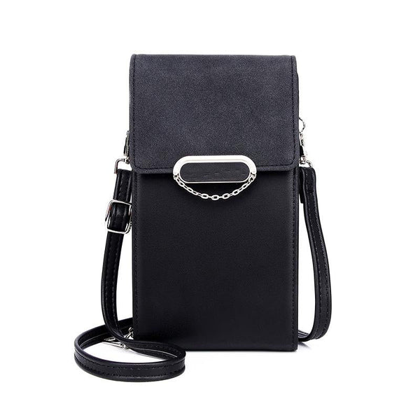 Large Capacity Pu Leather Shoulder Bag For Women Black Women's Bags & Handbags