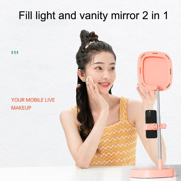 Folding Desktop Live Broadcast Light Stand_Black Other Camera & Photo Accs