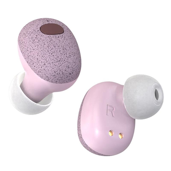 Calante T2s 5D Sound Effect Wireless Bluetooth 5.0 Earphone With Magnetic Charging Box Pink Earbuds