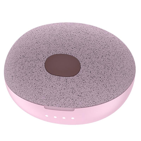 Calante T2s 5D Sound Effect Wireless Bluetooth 5.0 Earphone With Magnetic Charging Box Pink Earbuds