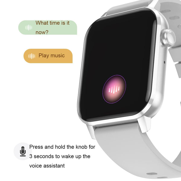 1.69 Inch Multifunctional Heart Rate Smart Watch Pink Smart Watches