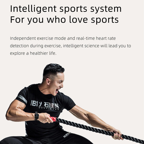 1.69 Inch Ip67 Waterproof Smart Watch With Touch Screen Health Monitoring Green Smart Watches