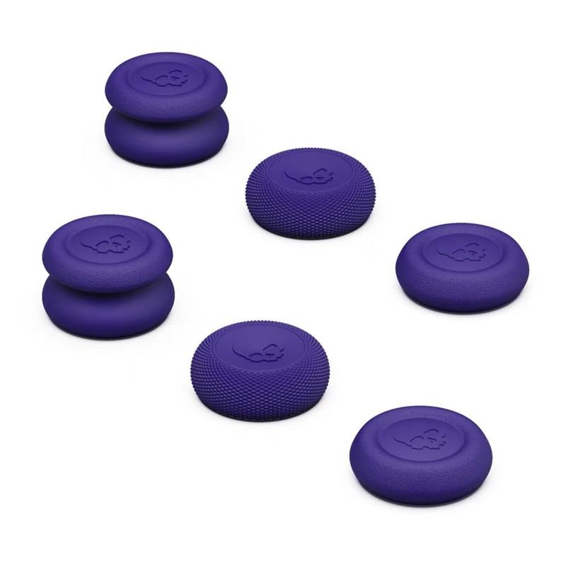 Anti Skid Joystick Cap Set For Steam Deck Console Button Combo Purple Controllers & Attachments