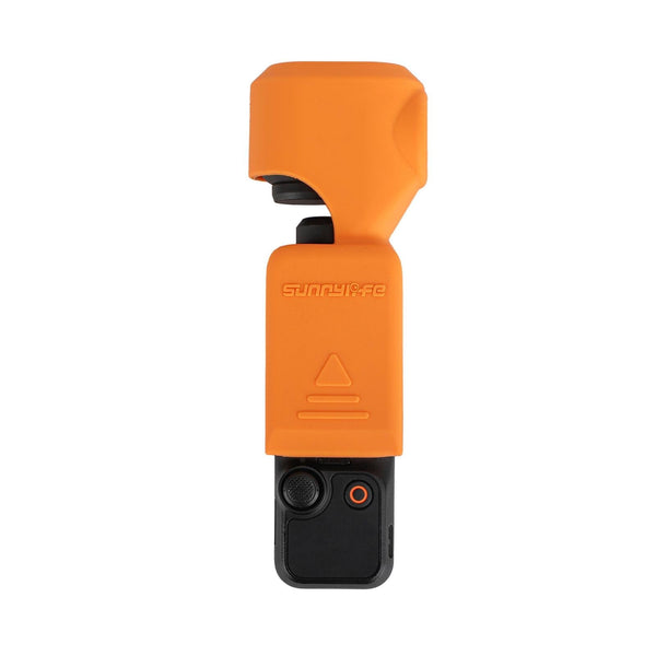 Silicone Protective Case For Dji Pocket 3 Orange Camera Cases Bags & Covers
