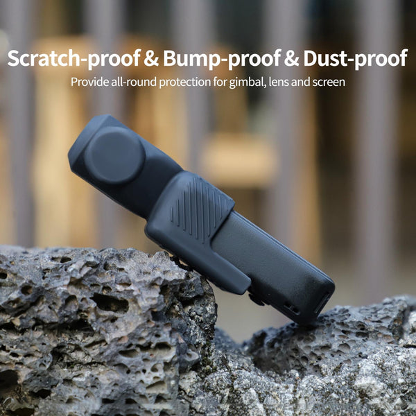 Silicone Protective Case For Dji Pocket 3 Orange Camera Cases Bags & Covers