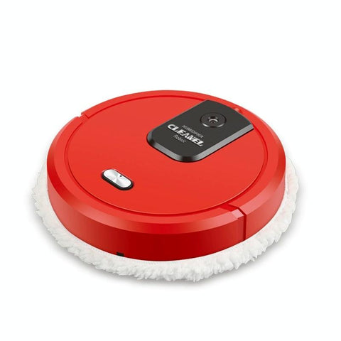 Smart Mopping Robot With Humidifier & Aroma Diffuser Red Carpet & Floor Sweepers