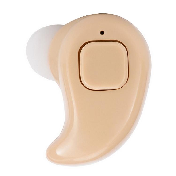 S530x Mini Hifi Handsfree Sport Wireless Bluetooth Earphone With Microphone Gold Earbuds