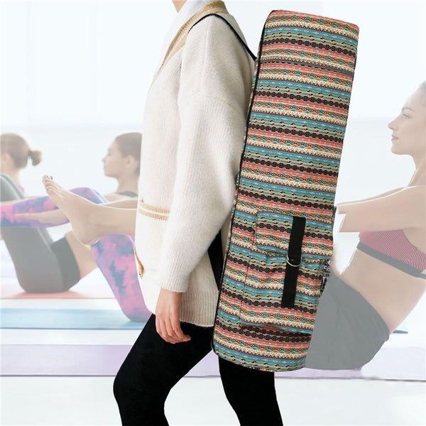 Thick Yoga Mat Bag Warm Color Colour Mat Carriers & Bags