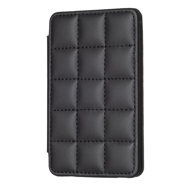 Grid Pattern Card Bag Sticker For Mobile Phones Black Cases Covers & Skins