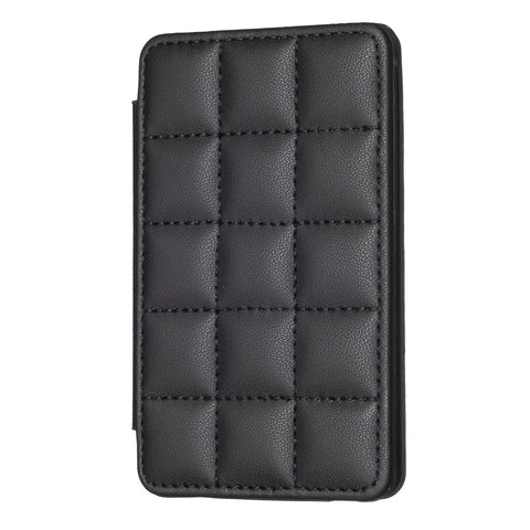 Grid Pattern Card Bag Sticker For Mobile Phones Black Cases Covers & Skins