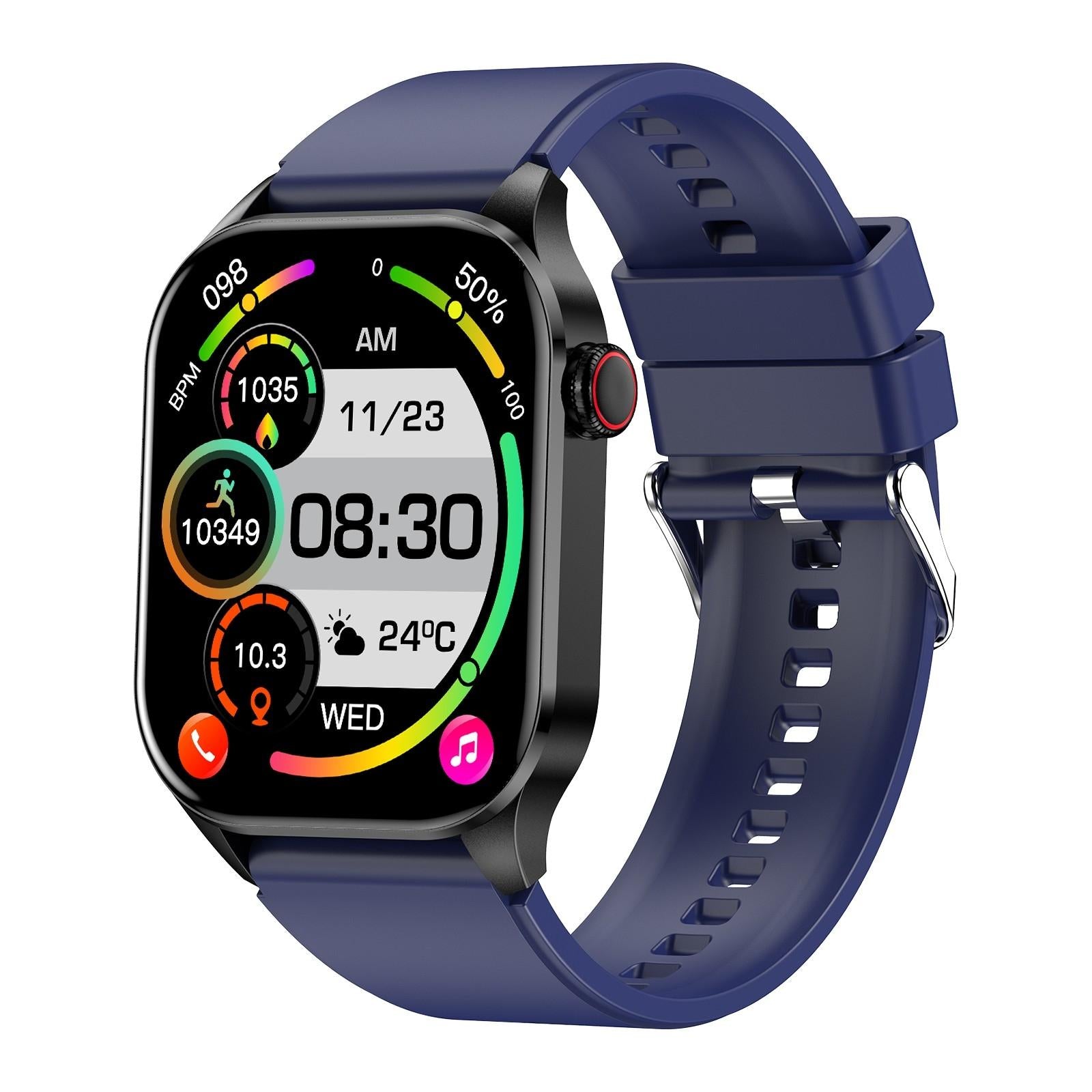 Waterproof Smart Watch With Bluetooth And Blood Oxygen Monitoring Ip68 Smart Watches