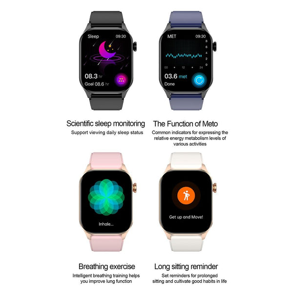 Waterproof Smart Watch With Bluetooth And Blood Oxygen Monitoring Ip68 Smart Watches