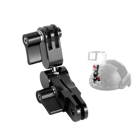 360 Degree Rotating Mount Adapter For Gopro Hero11 Aluminium Alloy_Black Cables & Adapters