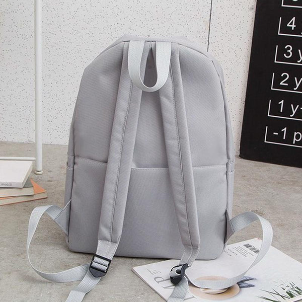 Versatile 4 Piece Travel Backpack Set Pink Backpacks