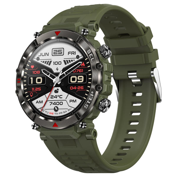 Smart Wristband With Waterproof Heart Rate And Blood Pressure Monitoring Green Smart Watches