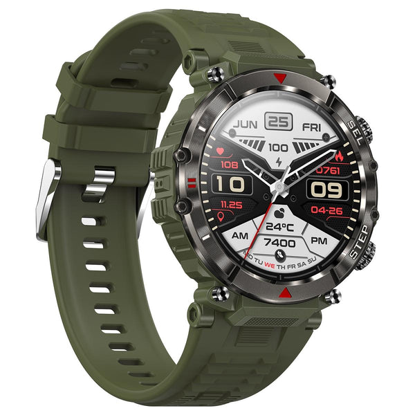 Smart Wristband With Waterproof Heart Rate And Blood Pressure Monitoring Green Smart Watches