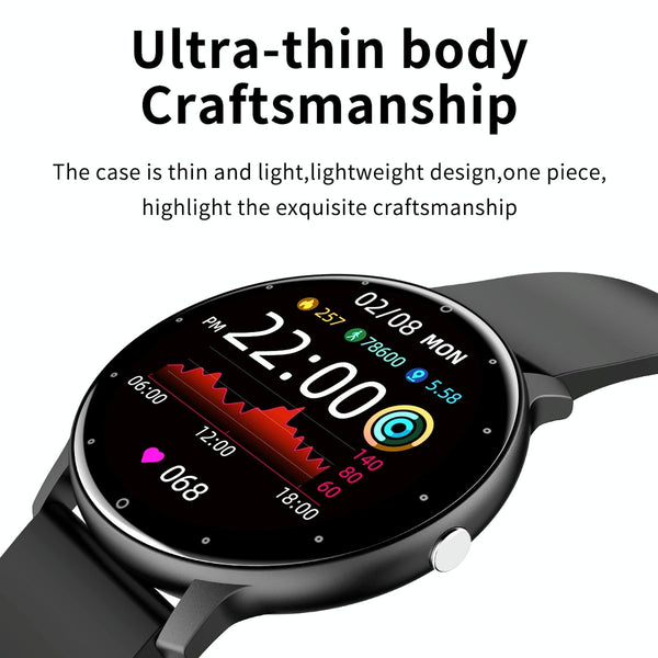 1.28 Inch Touch Screen Ip67 Waterproof Smart Watch Support Blood Pressure Monitoring Sleep Heart Rate Yellow Smart Watches