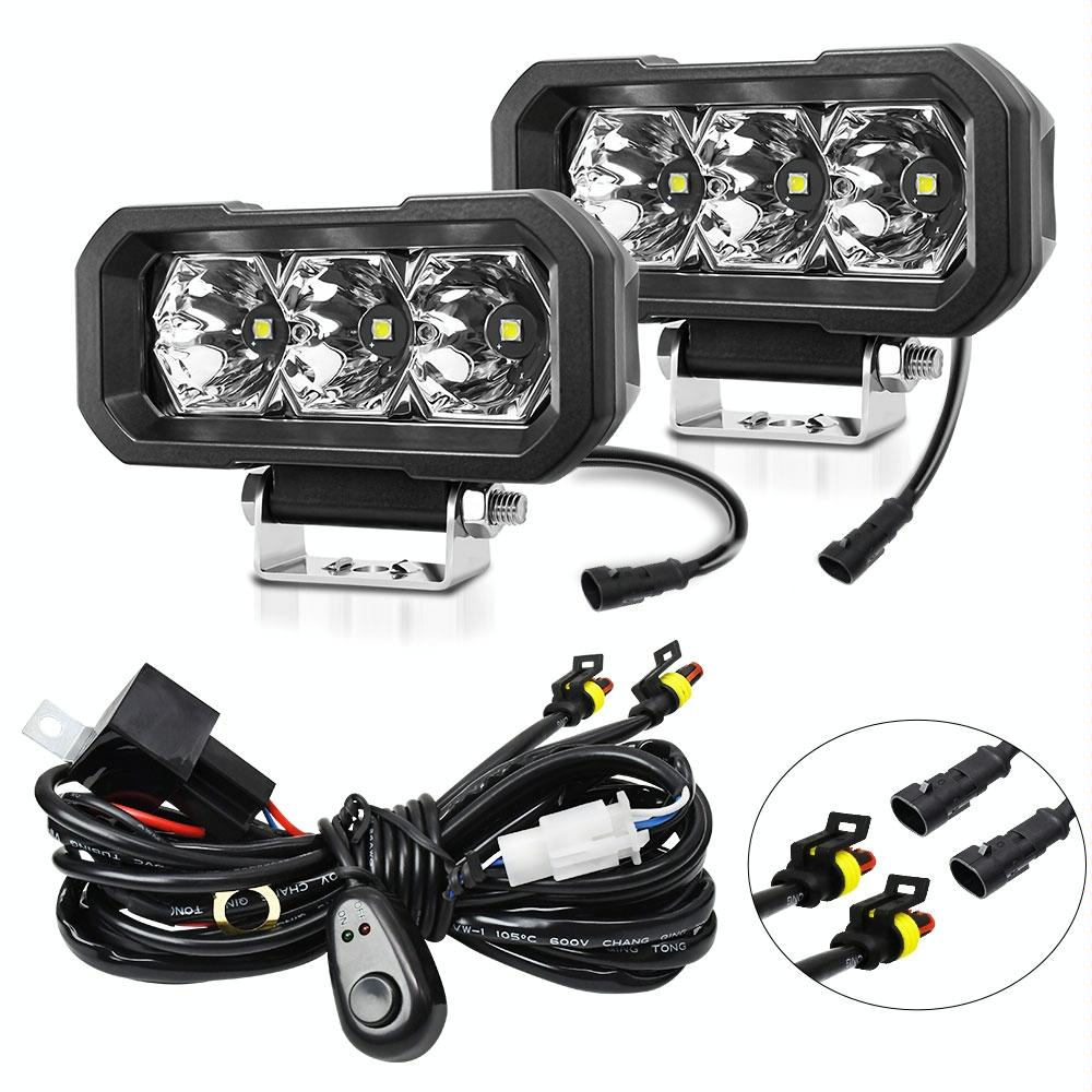 40W 9V 30V 5 Inch Waterproof Eye Headlight Floodlight White Light Light Bulbs