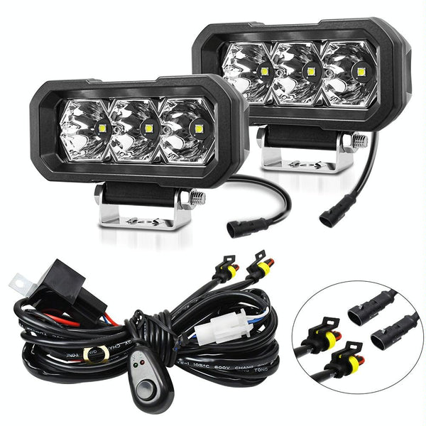 40W 9V 30V 5 Inch Waterproof Eye Headlight Floodlight White Light Light Bulbs