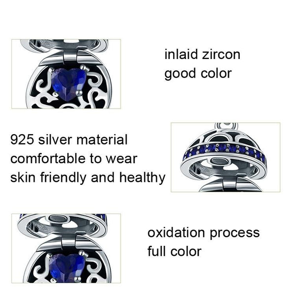 925 Sterling Silver Zircon Pendant With Parts Scc689 G Charms & Pendants