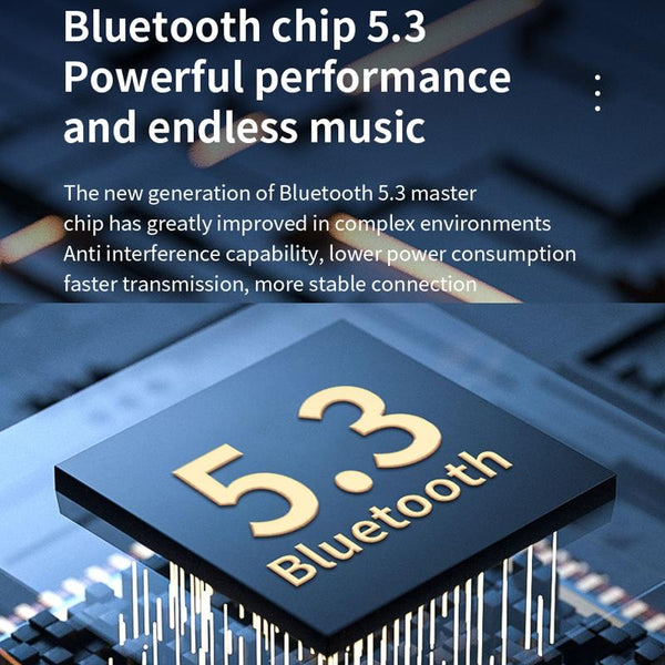 Wireless Earphones With Digital Display And Charging Case Pink Earbuds