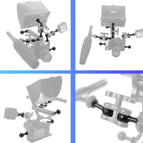 Ball Head Adapter For Underwater Photography Lights_Black Other Camera & Photo Accs