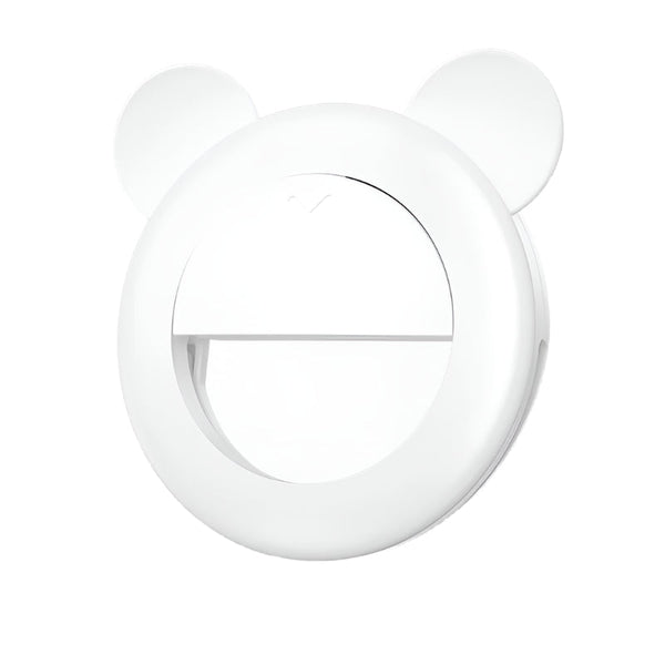 2 Pack Large Capacity Live Video Conference Ring Light For Mobile Phone Selfies_Mouse Ears Selfie Lights