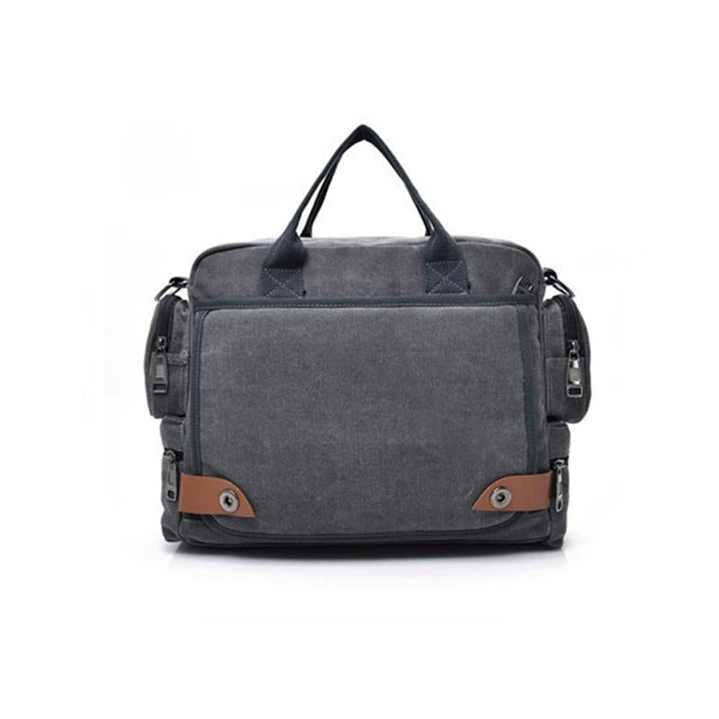 Waterproof Outdoor Laptop Bag Single Shoulder Dark Gray Bags