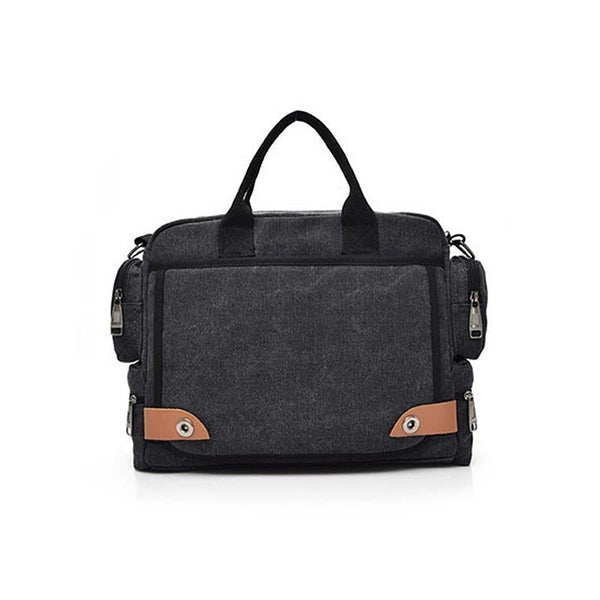 Waterproof Outdoor Laptop Bag Single Shoulder Dark Gray Bags