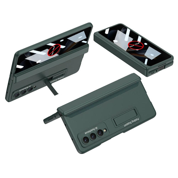 For Samsung Galaxy Z Fold4 5G Magnetic Case Full Coverage Gold Cases Covers & Skins