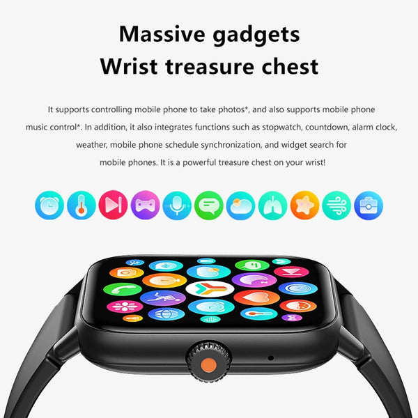 1.83 Inch Bt5.2 Smart Sport Watch With Bluetooth Call Sleep & Health Monitor White Smart Watches