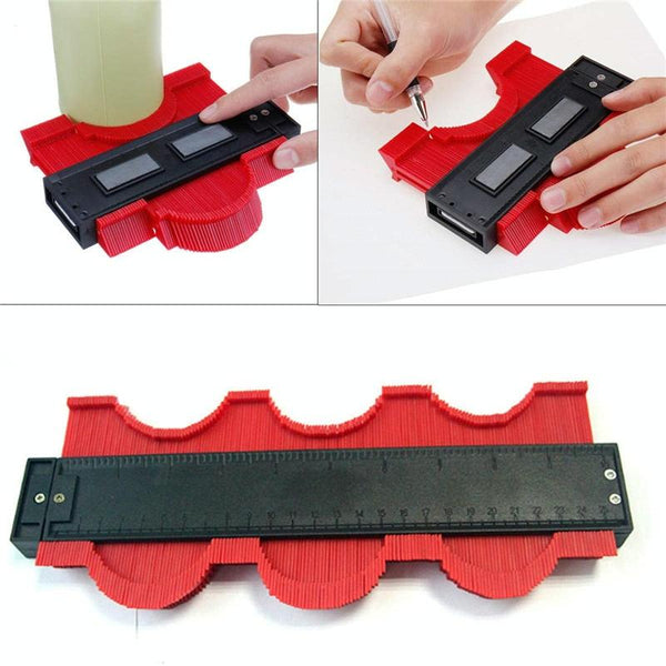 10 Inch Woodworking Contour Arc Gauge Tool Multifunctional Green Other Woodworking Equipment