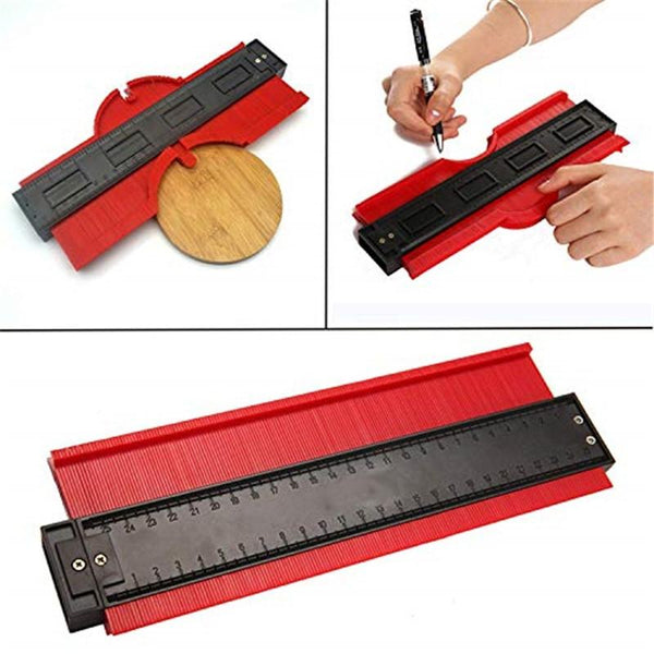 10 Inch Woodworking Contour Arc Gauge Tool Multifunctional Green Other Woodworking Equipment