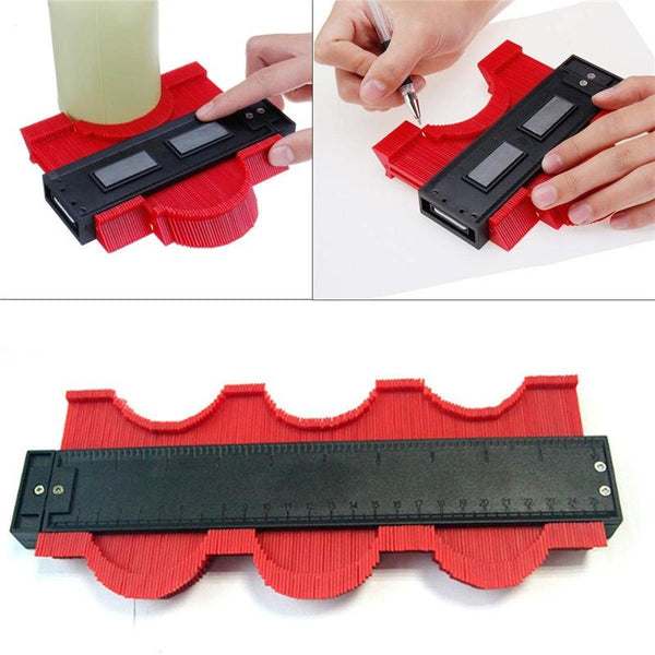 10 Inch Woodworking Contour Arc Gauge Tool Multifunctional Green Other Woodworking Equipment