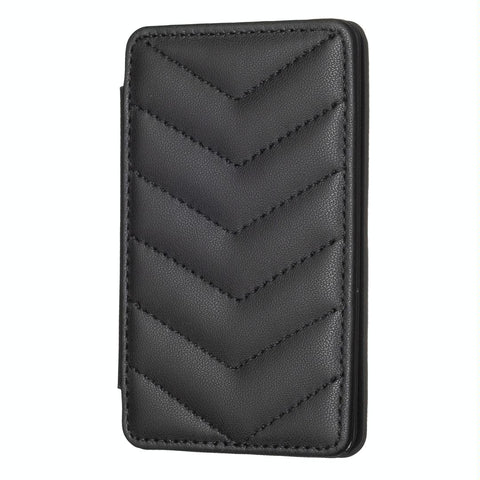 Wave Pattern Card Bag Back Sticker For Mobile Phones Black Cases Covers & Skins