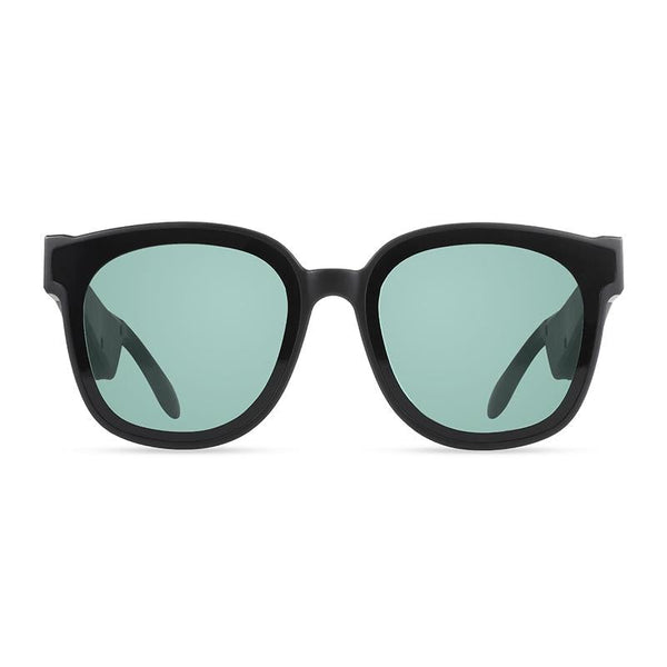 Smart Audio Sunglasses With Bluetooth Earphone A13 Dark Green Earbuds