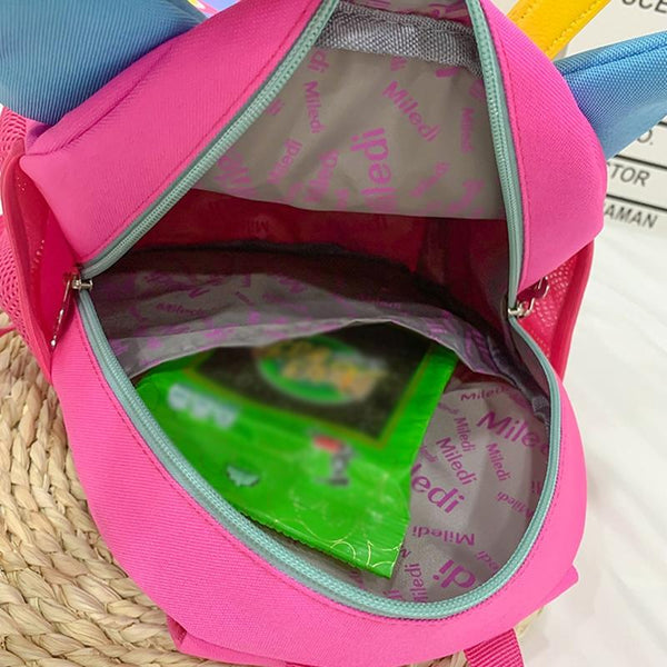 Girls Butterfly Backpack Compact And Colourful Rose Red Women Backpacks