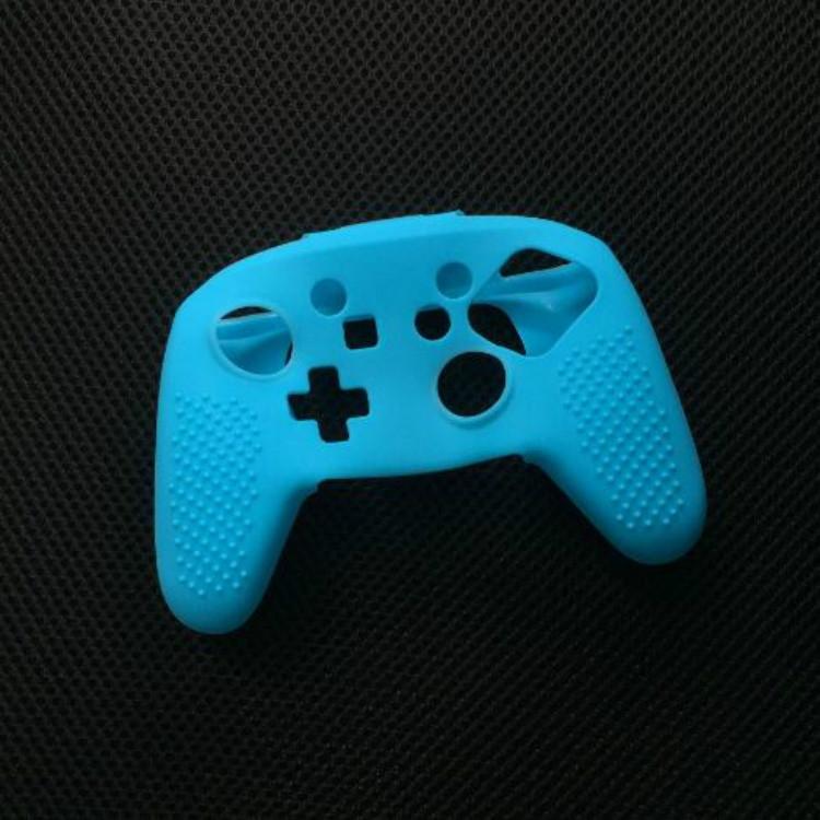 Pro Controller Silicone Case Protective Blue Bags Skins & Travel Cases