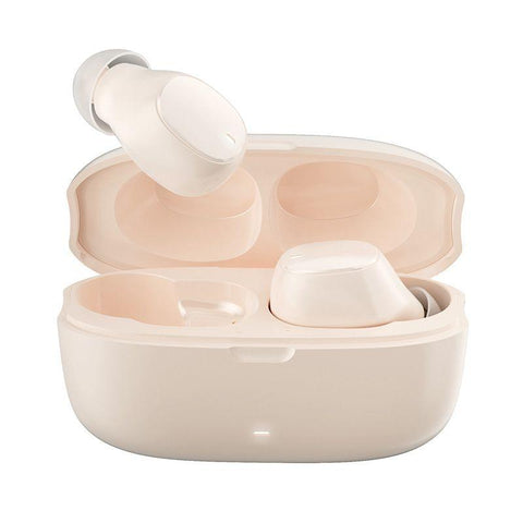 Wireless Earphones With Ai Noise Cancelling Mic And Bluetooth 5.3 Skin Colour Earbuds