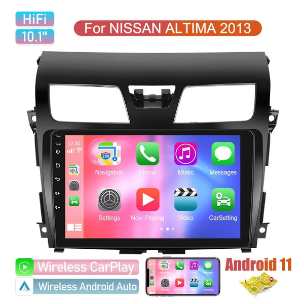 10.1 Inch Car Mp5 Player For Nissan Teana 13 16 Wifi + 32G Reversing Video Screen 8 Lights Camera Other Car Video