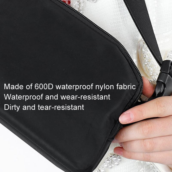 Waterproof Nylon Chest Bag For Outdoor Sports Running Mobile Phone Pocket White Bags